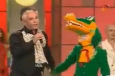 Борис Моисеев в роли Чебурашки