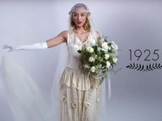 Ролик об эволюции свадебного платья стал хитом