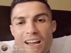 Криштиану Роналду заговорил на русском языке