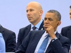 Обама в Варшаве задремал под речь президента Польши