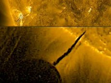 Заправка НЛО от Солнца