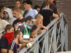 Драка на футбольном матче в Пушкине