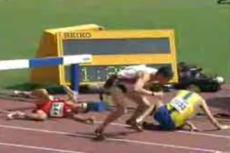 Чемпионат мира по бегу с препятствиями омрачили травмы участников