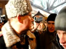 Провокатора засняли на видео