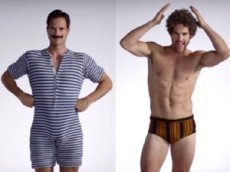 Эволюция мужских купальников за 100 лет