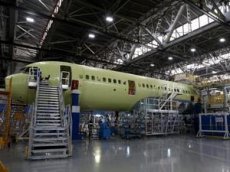 Сборку российского «самолета XXI века» показали на видео