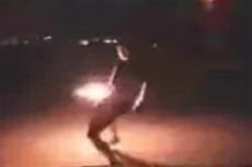 Появился экстремальный вид футбола — с горящим мячом