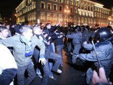 Фанаты «Зенита» покалечили милиционера