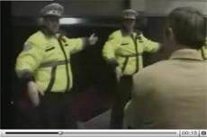 Румынские регулировщики берут уроки балета