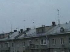 "Спираль ДНК" над Москвой