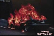 Автогонщик снял собственную смерть