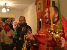 Первое за 100 лет пасхальное богослужение прошло в Казанском Девичьем женском монастыре Калуги