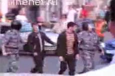 Драка в центре Москвы