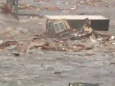 Японское цунами назвали самой высокой волной за всю историю