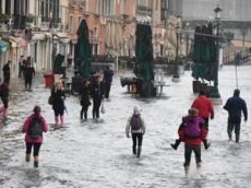 Венецию затопило из-за обильных дождей