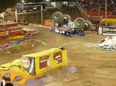 Cальто на 12-тонном джипе