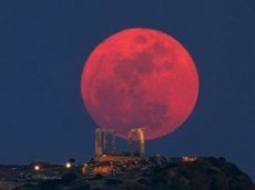 Полное лунное затмение 8 октября 2014