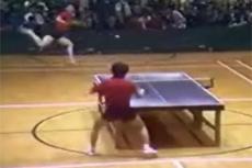 Китайцы придумали новый вид спорта — акробатический теннис