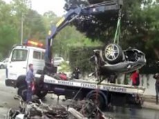 Ferrari F430 разорвало на части