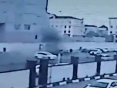 Видео взрыва в Грозном попало в интернет