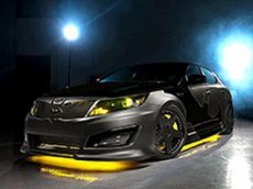 Kia Optima превратили в бэтмобиль