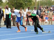 Принц Гарри выиграл забег у Усэйна Болта