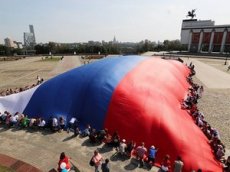 В Ставрополе исполнили гимн России на языке жестов