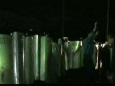 Столкновение между ОМОНом м шахтерами в Междуреченске