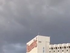 Множество НЛО окружили офисное здание в Лас-Вегасе