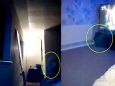 Женщина сняла на видео призрак сына