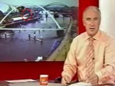 НЛО появилось в прямом эфире BBC