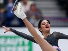 Двукратная чемпионка мира Евгения Медведева поделилась видео о своем прыжке в Москве