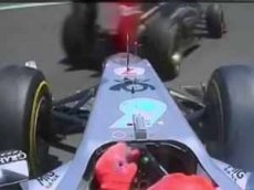 F-1. Гран-при Европы: Инцидент между Михаэлем Шумахером и Виталием Петровым