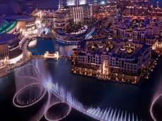 Танцующие фонтаны Бурж Халифа