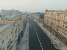 Квадрокоптер снял на видео обновленную Тверскую улицу