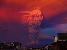 Таймлапс извержения вулкана в 4K