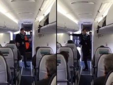 Танцующая стюардесса бьет рекорды просмотров в сети