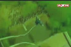 Дедуля прыгнул с тарзанки в 85 лет