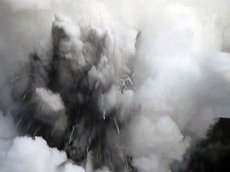 Извержение вулкана Гримсвотн сняли на видео