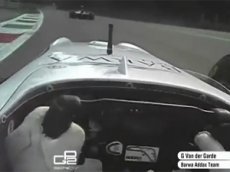 Видео с камеры на шлеме Гидо ван дер Гарде