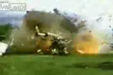 В магазине взлетели на воздух десятки газовых балонов