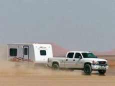 Мировой рекорд скорости езды с прицепом