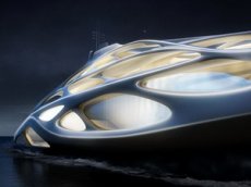 Архитектор разработал дизайн яхты с экзоскелетом