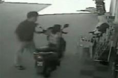 5-летняя дочь байкера чудом не разнесла автозаправку