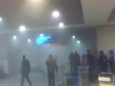 Первые кадры с места теракта в Москве