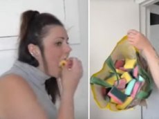 Британка ежедневно съедает 20 губок для мытья посуды