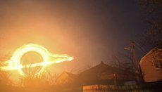 Роскосмос показал видео приближенной Черной дыры над Землей