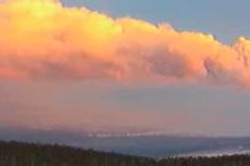 Вулкан Безымянный громко заявил о себе