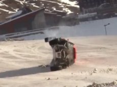 Каскадер не смог преодолеть 100-метровую пропасть