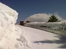 Уборка автотрассы по-казахстански